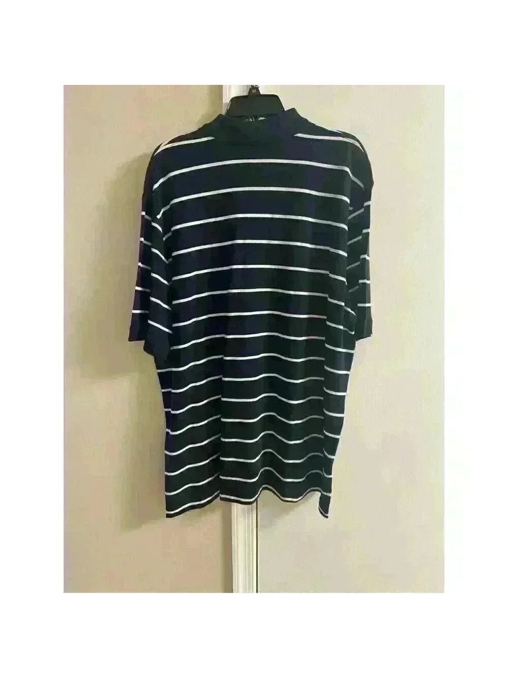Croft & Barrow Men's Polo Shirt Cotton XL Striped NWT - Picture 2 of 5